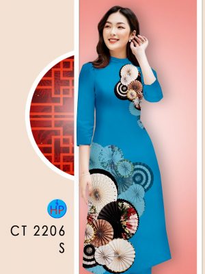 Vải Áo Dài Cách Tân Hoa Văn AD CT2206 26